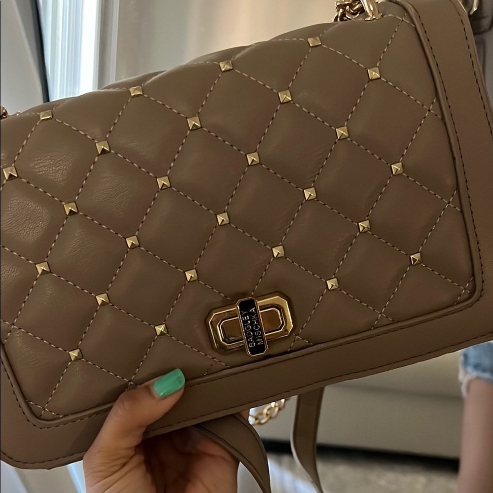 Badgley Mischka Quilted Shoulder Bag